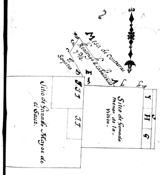Historical view of La Villita and surrounding area